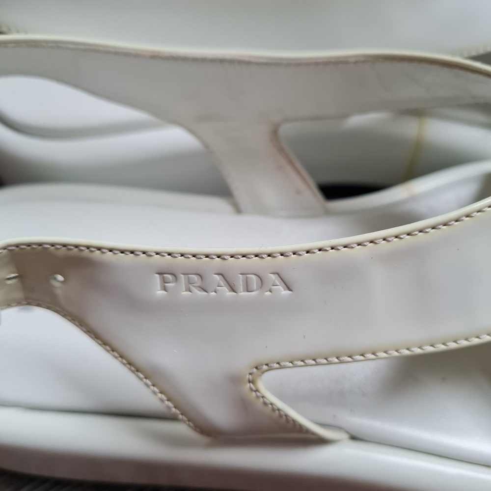 Prada Platform Crossover Sandals - image 2